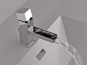 RIVER - Single handle washbasin mixer by Rubinetterie Mariani - view 2